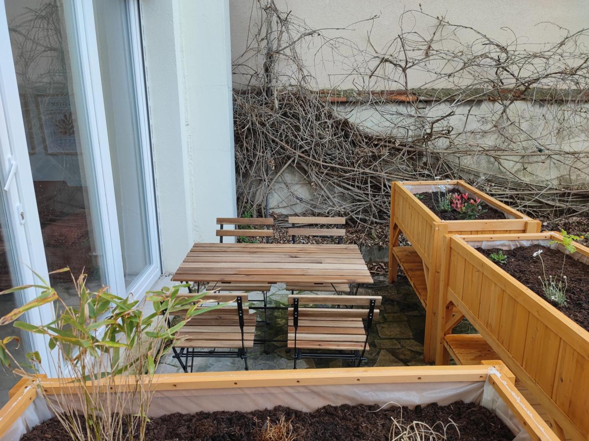 Appartement D'Architecte Avec Vue Sur Jardin La Courneuve Dış mekan fotoğraf